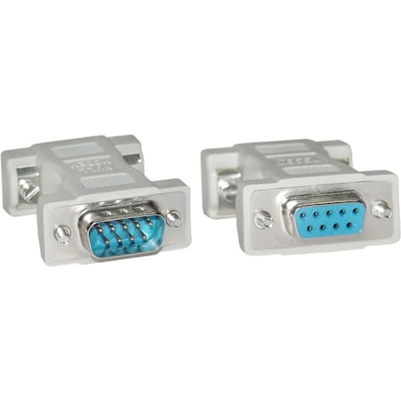 Cable Wholesale DB9 Male to DB9 Female Null Modem Adapter 30D1-18200