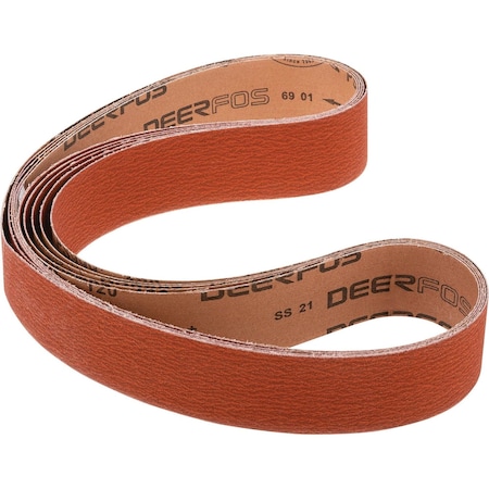 Grizzly 2" x 48" Ceramic Sanding Belt 120 grit, 5PK T31801