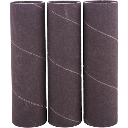 Grizzly 1-1/2" Dia. x 5-1/2" A/O Hard Sanding Sleeve, 120 Grit, 3PK H6672