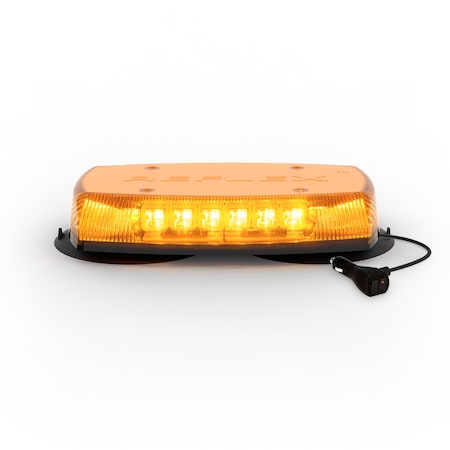 Code 3 Reflex Beacon, Amber, Vacuum Mount C5590AA-VM