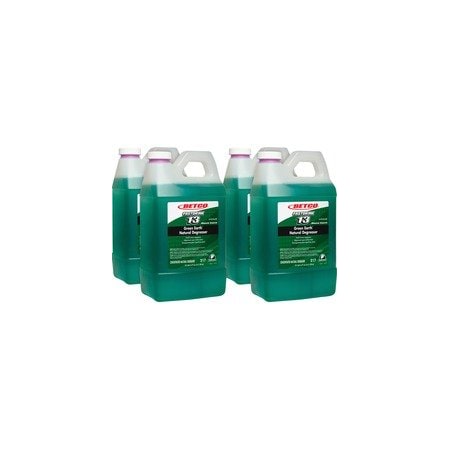 Betco Green Earth FastDraw 13 Natural Degreaser - Concentrate - 67.6 fl oz (2.1 quart) - Bio-based, 4PK 2174700