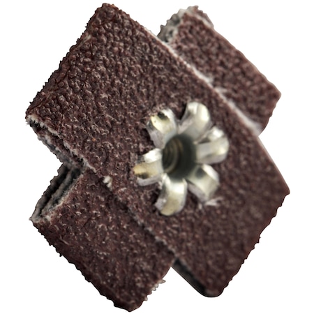 Merit Cross Pad3/4 x 3/4 x 3/8 " 3 mm - 48 P80 08834185578