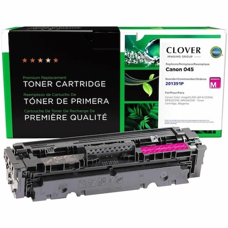Cig Clover Imaging Remanufactured Magenta Toner Cartridge for Canon 1240C001 (045) 201391P
