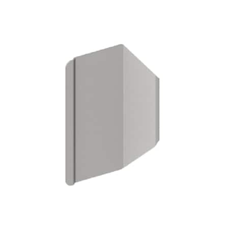Hager 313LE 4500 US32D ANTI VANDAL PULL CYL LHR Satin Stainless Steel 185354