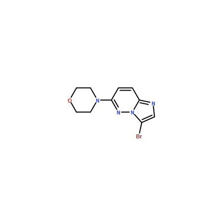 Ak Scientific 4-(3-Bromoimidazo[1, 2-b]pyridazin-6-yl)morpholine (1g), CAS 1012343-72-4 X8551-1g