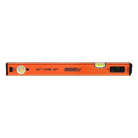 Johnson Level & Tool Extendable Box Beam, 42 in L, 2-1/4 in W 5800-2442B