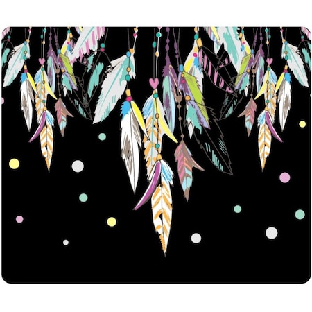 Centon OTM Hipster Prints Black Mouse Pad, Dream Catcher Color OP-MPV1BM-HIP-09
