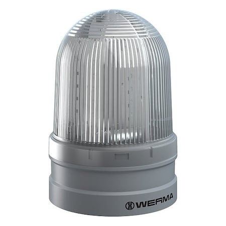 Evosignal Beacon Light, 12/24V AC/DC, 180 FPM, 4 23/32 in Dia. 26244070