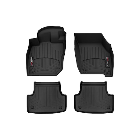 Weathertech Black, Front and Rear Floorliners 4417271-444962