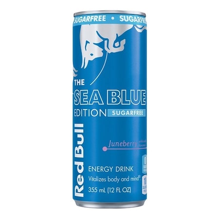 Red Bull Sugar-Free Energy Drink, Liquid, Juneberry, 12 oz Can RB245893