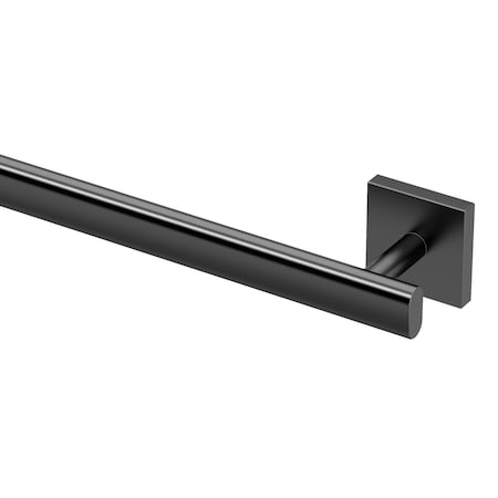 Gatco Elevate 30" Towel Bar, Matte Black 4050AMX