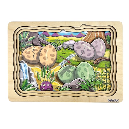 Beleduc Layer Puzzle, Dino B17062