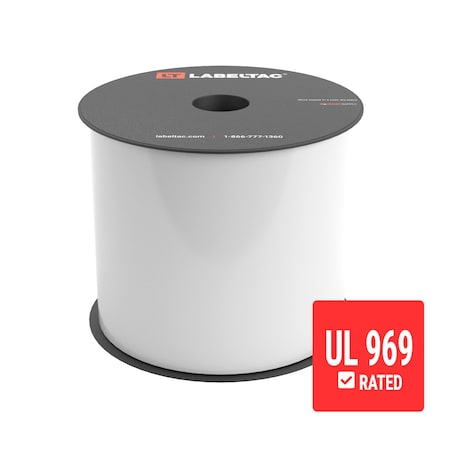 Labeltac UL 969-Approved LabelTac Supply 4in x 150ft LT4/LTPX, White LT402UL