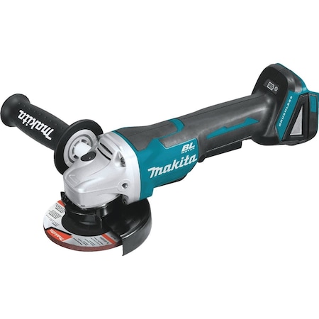 Makita 18V LXT Lithium-Ion 4-1/2'' - 5'' Brushless Cordless Paddle Switch Angle Grinder, Tool Only XAG11Z