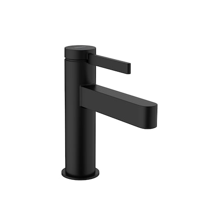 Hansgrohe Finoris Single-Hole Faucet 100 with Pop-Up Drain, 1.2 GPM in Matte Black 76010671