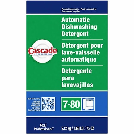 Cascade Dishwashing Detergent, 75 oz., Fresh, PK7 59535