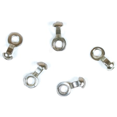 Jandorf Pull Chain Coupling, No 6 Chain, Nickel 60357