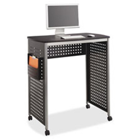 Betterbeds Stand-Up Workstation, 38.5 in. x 23.25 ft. x 41.75 in., Black BE2470486