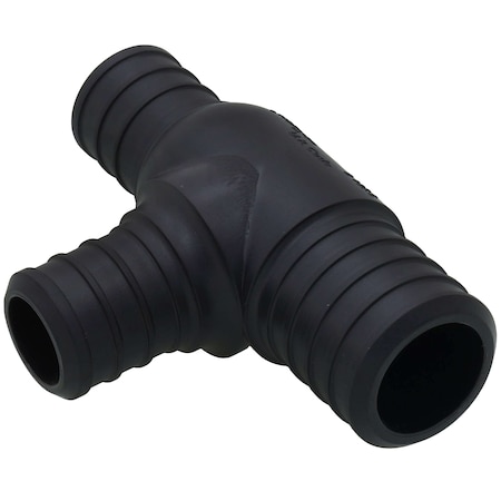 Viega Pureflow Crimp Tee Crimp1 1 Crimp2 0.75 Crimp3 0.75 Polyalloy 43544