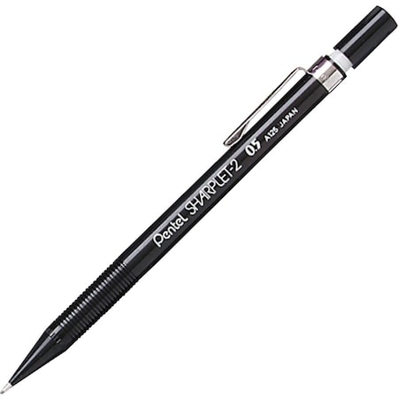 Pentel Sharplet-2 Mechanical Pencil, 0.5 mm, Black Barrel, Dozen A125A