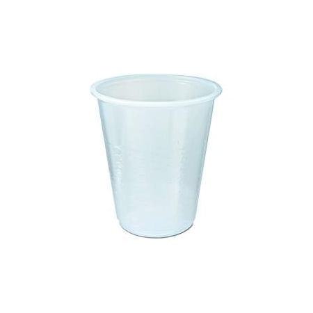 Genpak 3oz. RK Translucent Cup Polystyrene 9500018 / RK3