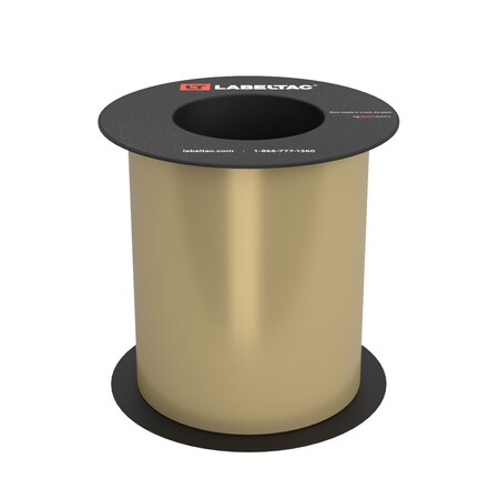 Labeltac High Performance 10-Year Vinyl Supply 6in x 75ft LT9, Gold LT613HP-C