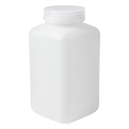 Zoro Select Reagent Bottle, HDPE, 180.2 mm H, PK6 33604