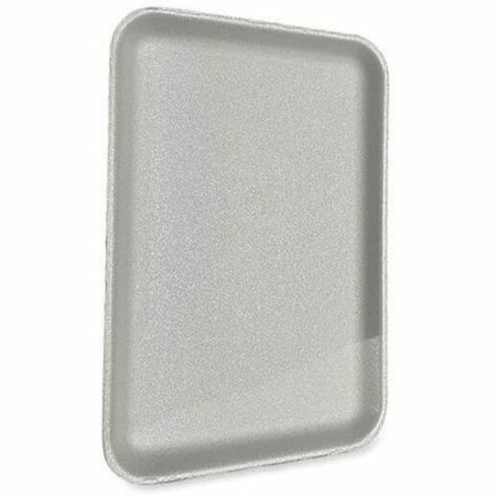 Gen Meat Trays, 13.81 x 9.25 x 0.71, White, PK100 1014WH