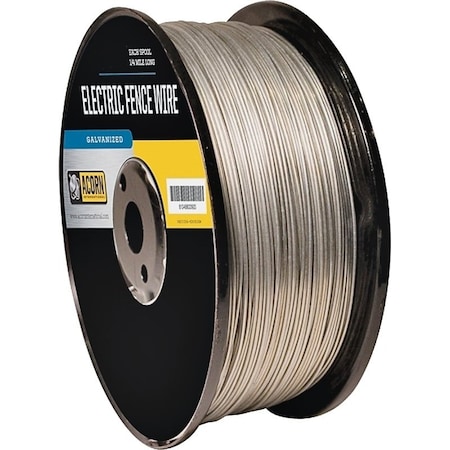 Acorn International Electric Fence Wire, 17 ga Wire, Metal Conductor, 1/4 mile L EFW1714