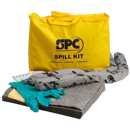 Brady ALLWIK Portable Economy Spill Control Kit, Universal Application SKA-PP