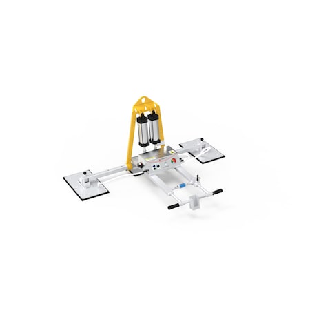 Aardwolf Vacuum Lifter, 3 Pads, 661-1312 lb WLL AVLP3-600