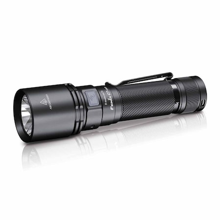 Fenix Lighting Fenix C7 V2 Industrial Handheld Flashlight, LED, Lithium Ion, 3300lm, Black C7 V2.0