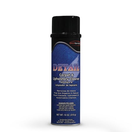 Quest Specialty DETAIL Carpet & Upholstery Cleaner, with active bacteria 2045-1