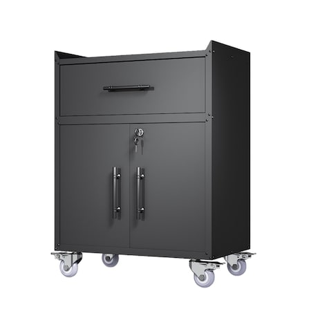 Wrightmaster Adjustable&Movable Tool Cabinets with 2 Keys, 2 Doors, 1 Drawer ZoroP286301