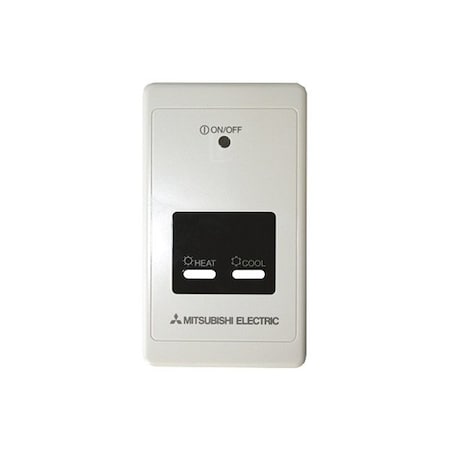 Mitsubishi Electric Handheld Remote Control, 4 3/4 in H, White PAR-FA32MA-W