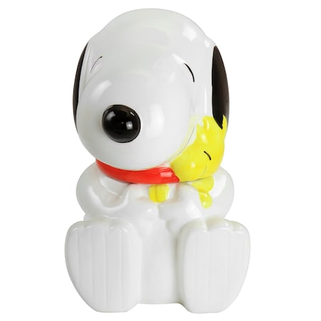Gibson Peanuts Classic Snoopy Cookie Jar in White 80626.01RR