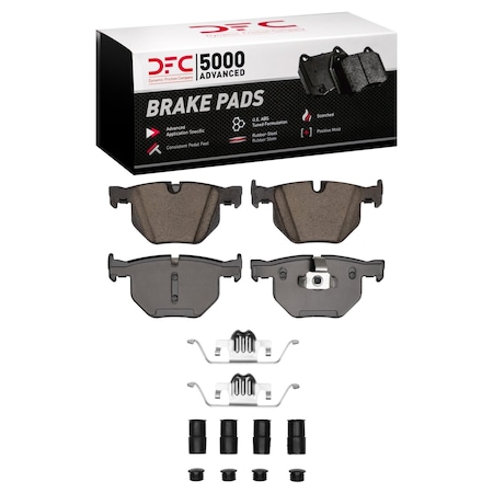 Dfc 5000 Advanced Disc Brake Pad Set,  1551-1042-01