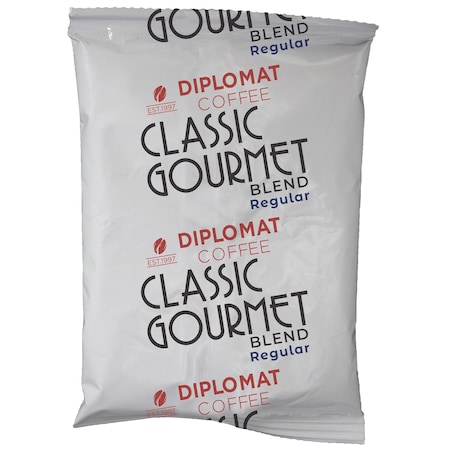 Diplomat Coffee Classic Gourmet Regular Fractional Pack.  Medium 2.5oz 100cs 100% Arabica, 100PK C-LC-CG2.5-100R