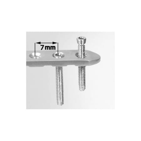 Jorgensen Laboratories Stacked Locking Hole Plate 2.4mm 16 hole 115mm Long J1221L