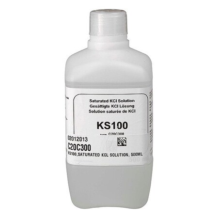 Hach KCl Solution, 100 mL C20C300