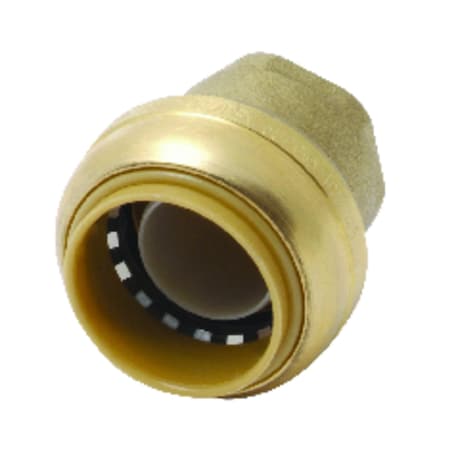 Sharkbite SharkBite Push to Connect 1 in. PTC Brass End Stop UR520A