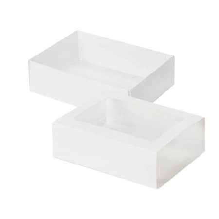 Nashville Wraps White Slide Open Candy Box Set, 6.75x4.75x2, 20PK SBS3WH