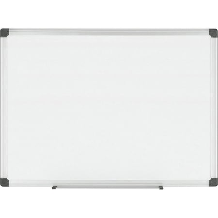 Bi-Silque MasterVisi, Porcelain Value Dry Erase Board, 36 X 48, White, Aluminum Frame CR0801170MV
