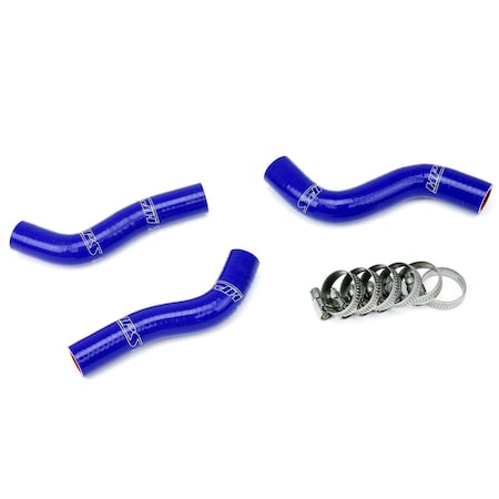 Hps Performance High Temp Reinforced Silicone Radiator Coolant Hose Kit, Blue, 57-1248-BLUE