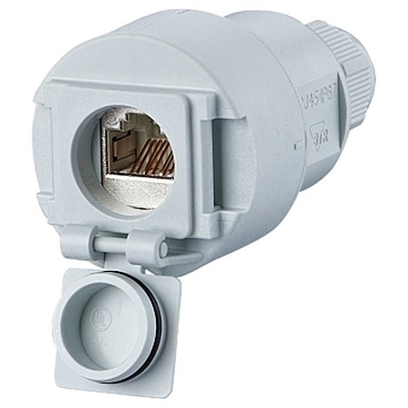 Metz Connect Cable Coupler, Light Gray, Poles 8 1309415003-E