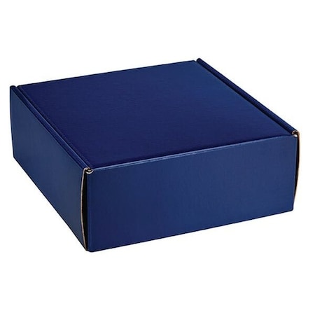 Nashville Wraps Navy Blue Gourmet Shipping Box, 8x8x3, 6PK 51NB