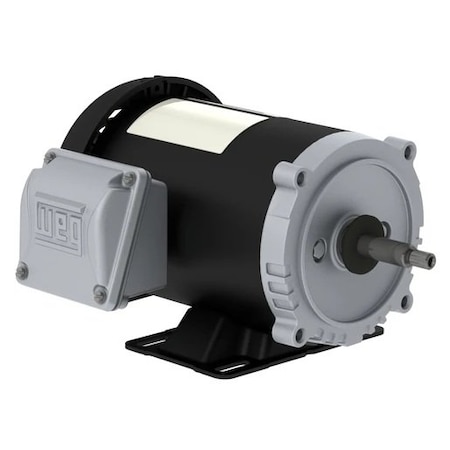 Weg Motor- 00136ET3EJPW56JMotor-S, 1 HP, 3600 RPM, TEFC, W56J FRAME, 230/460 VOLTS 00136ET3EJPW56J-S