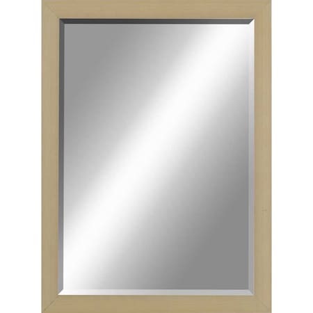 Homeroots 39" Silver Solid Wood Framed Accent Mirror 632794