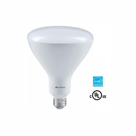 Overdrive 16.5W 5000K BR40 Dimmable Daylight LED Light Bulb, 6PK 639