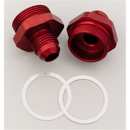 Kento Gear Dual Bowl Carburetor Inlet Fittings, Blue KE368530